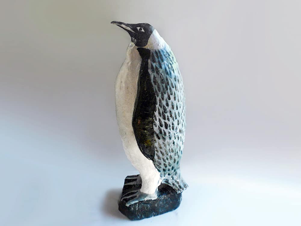 Patterns in Stoneware Penguins and Trees